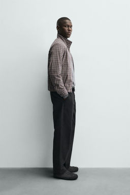 REGULAR FIT CHINO TROUSERS - Zara фото 4