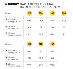 Парка демисезонная на меху Карамель 7+ - Bungly фото 13