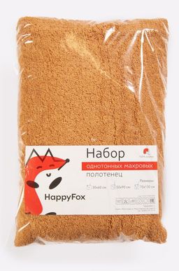 Набор для ванны из 3х махровых полотенец Happy Fox Home  фото 10