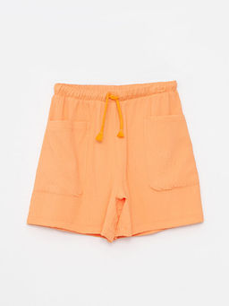 Beli Lastikli Basic K?z ?ocuk ?ort