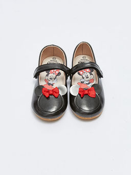 Deri G?r?n?ml? Minnie Mouse Lisansl? C?rt C?rtl? K?z Bebek Babet - Waikiki фото 3