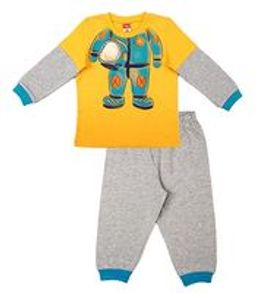 CRB wear/CAB 5262 Пижама, жёлтый серый меланж/Ex.Cherubino