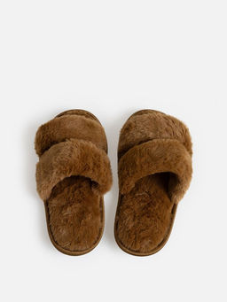 10206700058 Туфли домашние жен. Polly светло-коричневый