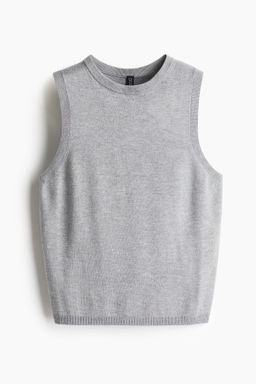 Fine-knit sweater vest - H&m фото 4