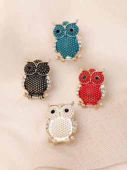 Брошь Сова / 6491 /уп 12/микс - ГалеонТрейд фото 2