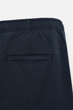 REGULAR FIT JOGGER WAIST TROUSERS - Zara фото 20