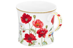 Кружка 250 мл 11,8*8,5*7,5 см Маки NEW BONE CHINA - Elan gallery фото 4