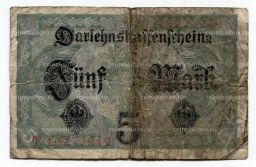 5 марок 1917 года Германия