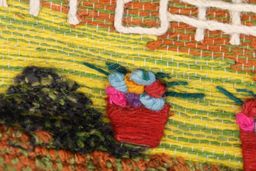 Гобелен (100*80см) состав: джут, хлопок №Гб1018 - Ганг фото 2