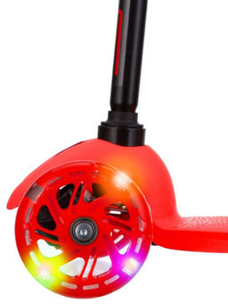 Самокат трехколесный с фонариком