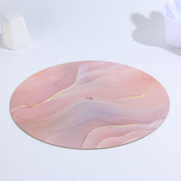 Цена за 5 шт. Подложка под торт усиленная, кондитерская упаковка, «Мрамор», 26 см, 2.5 мм