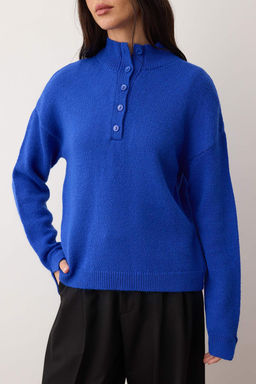 Wardrobe Essentials Haki Yumusak Dokulu Triko Kazak | TWOAW26KZ00074 - Trendyolmilla фото 18