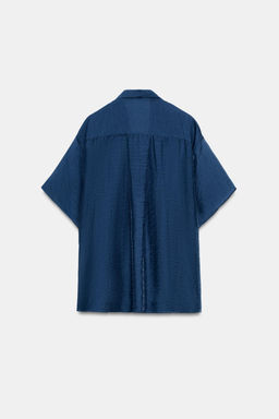 CAMISA PA?UELO ZW COLLECTION / Azul - Zara фото 6