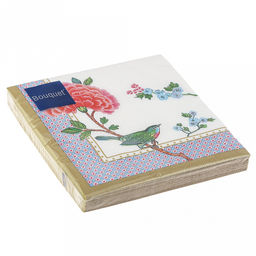 Салфетки бумажные Bouquet 33х33см, 3-х слойные, 20 штук в упаковке, 100% целлюлоза, Экзотический цветок (Россия) - Домашняя Мода фото 2