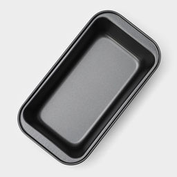 Форма для выпечки Доляна «Жаклин. Хлеб», 27.5×15×7 см, антипригарное покрытие, углеродистая сталь, чёрная