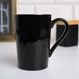 Кружка с ложкой и крышкой Отец пример во всём, 400 мл