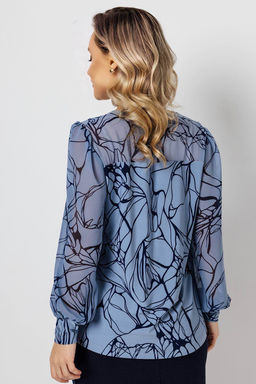 Блузка женская 4021/21/Голубой