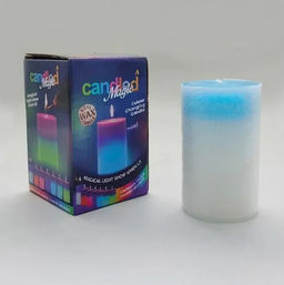 Магическая свеча RGB натуральная свеча из воска