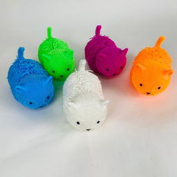 Мякиш антистресс Кот длинношерстный 19 см в ассортименте