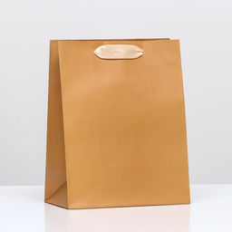 Пакет ламинированный Коричневый, 18 х 23 х 10 см