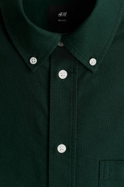 Camisa Oxford de manga corta Relaxed Fit - H&m фото 11