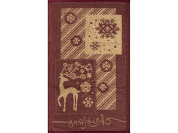 1с105.413ж1 Соты и пчелка (коралл3) Полотенце махровое 50х30 см - Текс-дизайн фото 167