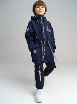12212165 Куртка с полиуретановым покрытием для мальчиков