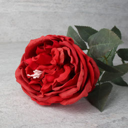 Цена за 1 шт. Цветок искусственный Пионовидная роза 59 см / GR-005 /уп 144/силикон - ГалеонТрейд фото 5