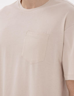 Bej Comfort Fit Basic Ti__rt - Pierre cardin фото 7