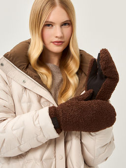 Рукавицы жен Labbra LB-CP-117 d.brown