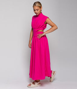 Платье #ОТЦ04002, фуксия - Dommod фото 7