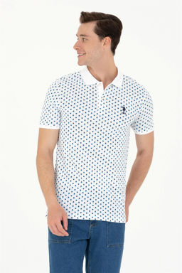 U. S. Polo Assn Мужская белая футболка - U.s. polo assn фото 4