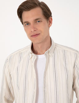 Lacivert Regular Fit Uzun Kollu G_mlek - Pierre cardin фото 2