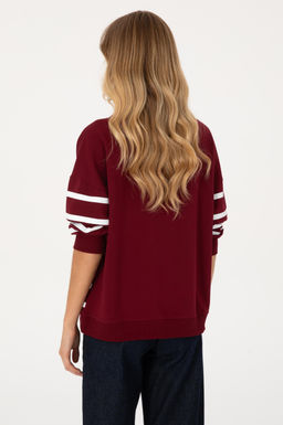 Kad_n Bordo Sweatshirt - U.s. polo assn фото 5