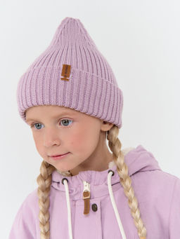 Шапка свечка из смесовой шерсти однослойная Вереск - Bungly фото 3