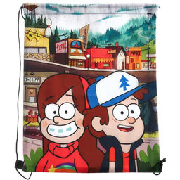 Мешок для обуви 420*330 мм, Гравити Фолз Диппер и Мэйбл - Disney фото 3