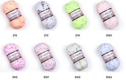 Цена за 5 мотков пряжи BABY COLOR