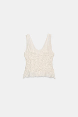 TOP FRUNCES LAZOS / Crudo - Zara фото 7