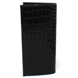 Портмоне мужское Croco-ПР-965 натуральная кожа 3 отд, 10 карм, черный крокодил (200) 265464  фото 2