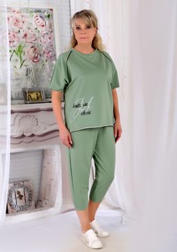 Костюм Кери фисташка - Марлен фото 2