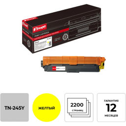 Картридж лазерный Комус TN-245Y жел.пов.емк. для Brother HL-3140