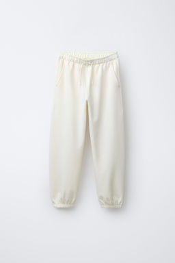 PANTAL?N JOGGER FLUIDO / Crudo