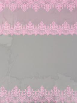 Плёнка для цветов «Ажур», прозрачный/розовый жемчуг, 0.6×9.3±5% м, 40 мкм, 200 г