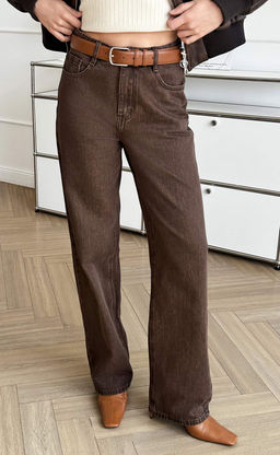 Джинсы жен. P222-0134-1 brown - Primm фото 5