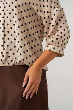 Блузка МД-24-16 горох - Took a look фото 6