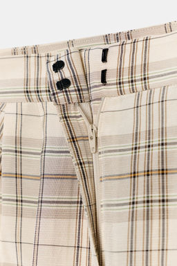 CHECK TROUSERS ZW COLLECTION - Zara фото 9