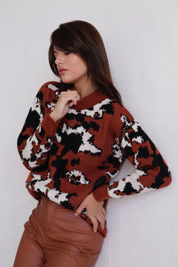 10039 Свитер коричневый - Martichelli фото 10