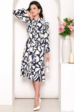 Платье Невозможно устоять (блю энд вайт) П5146 - Lt collection фото 13