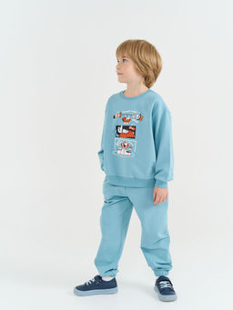 Свитшот Бодо Бородо Аква облегченный - Bungly фото 8