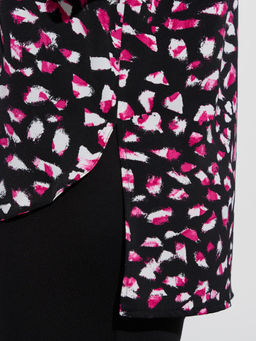 Блузка 0220-1 черный кварц